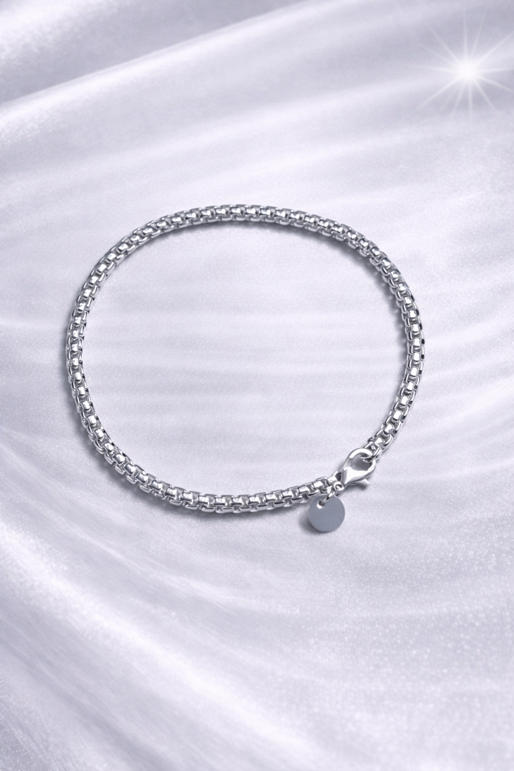 Armband Platinum Box-chain