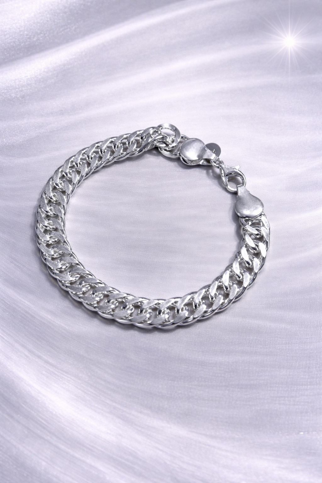 Armband Platinum Curb