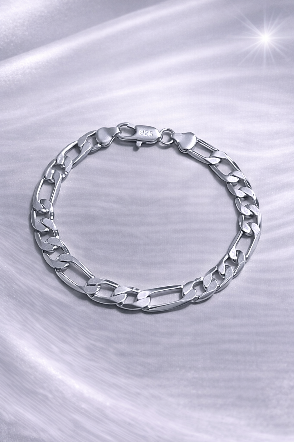 Armband Platinum Figaro