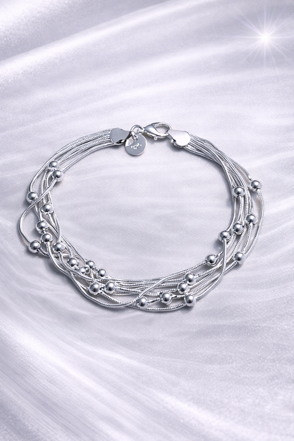 Armband Platinum Flow