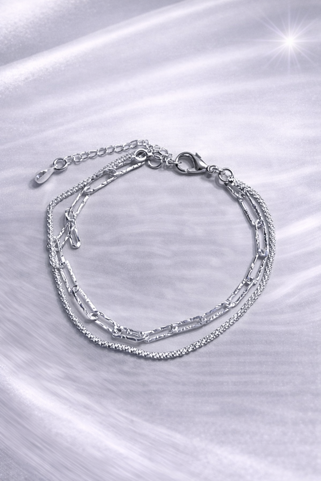 Armband Platinum Layers