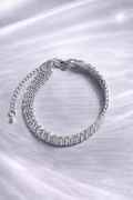 Armband Platinum Mesh